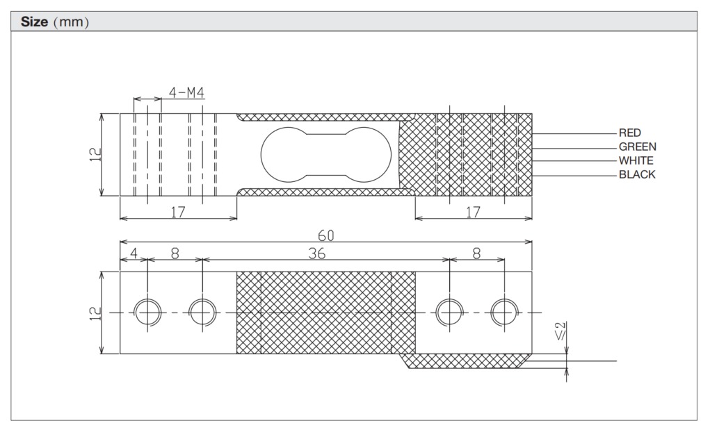 6012 Single Point Load Cell for Packaging Machines 4