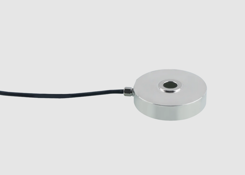 804 Low-Profile Disk Load Cell – 2T 3T Through-Hole Force Sensor 1