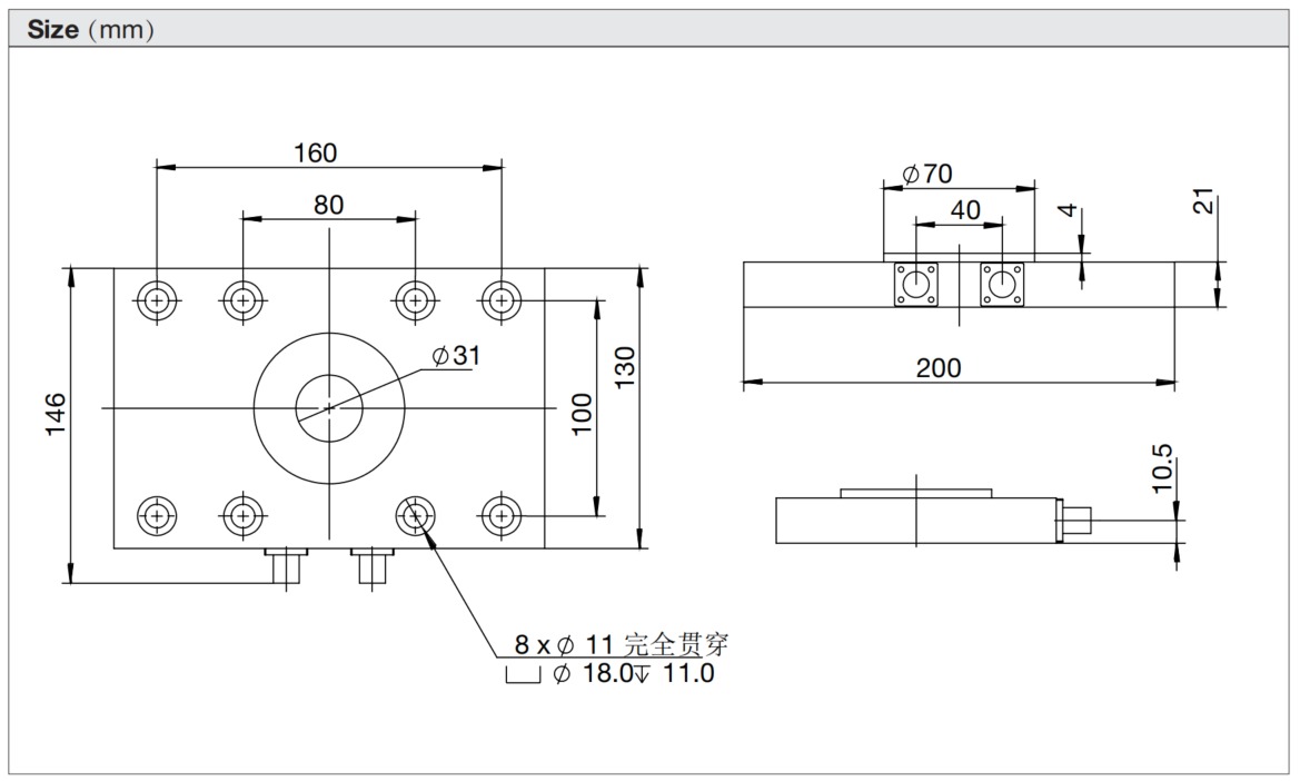 8200 Onboard Load Cell for Logistics and Muck Trucks
