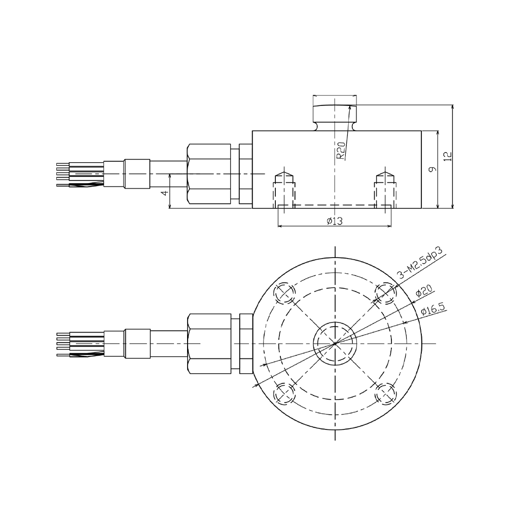 LCD841 Stainless Steel Micro Force Monitoring Sensor