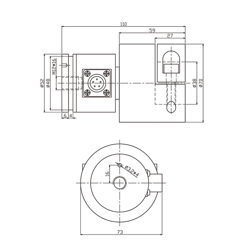 CLT Various Installation Modes Wire Strip Tension Sensor