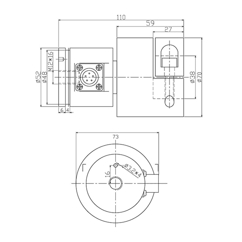 HLT Tension Sensor Online Precise Measurement Tension Detector