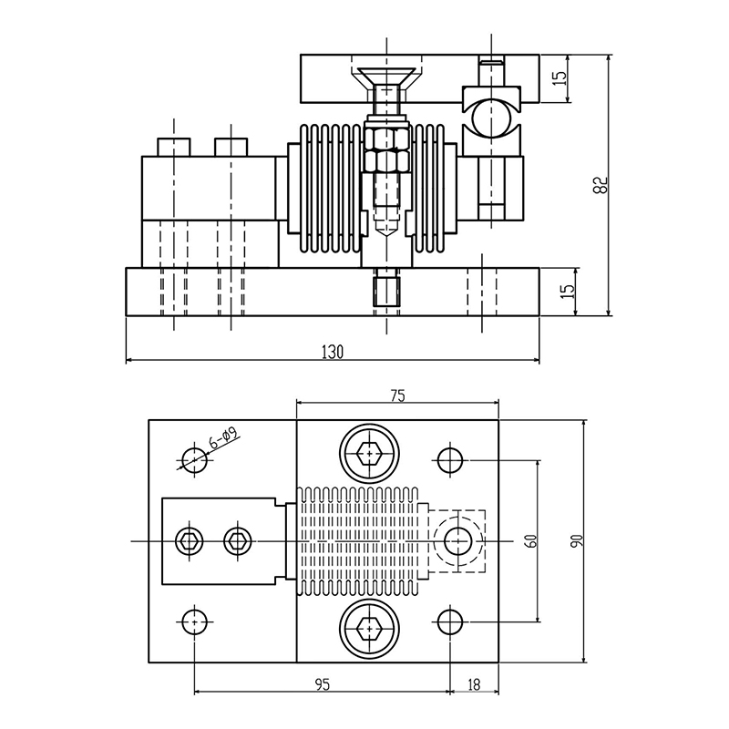 M23 Cantilever Beam Weighing Module for Tanks and Silos