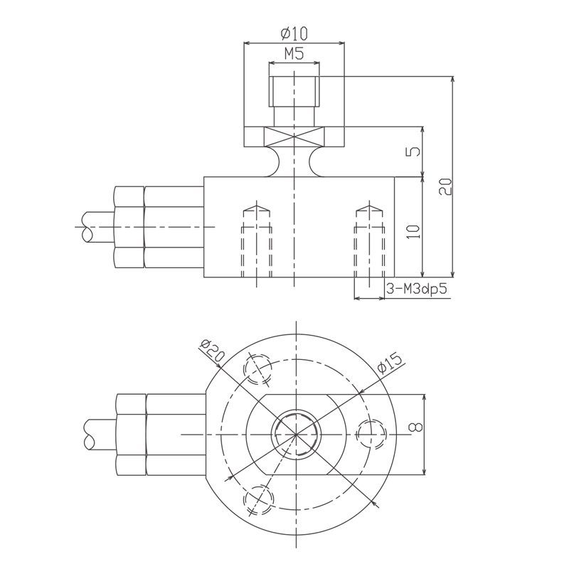 MDT Micro Force Transducer for Compression & Tension