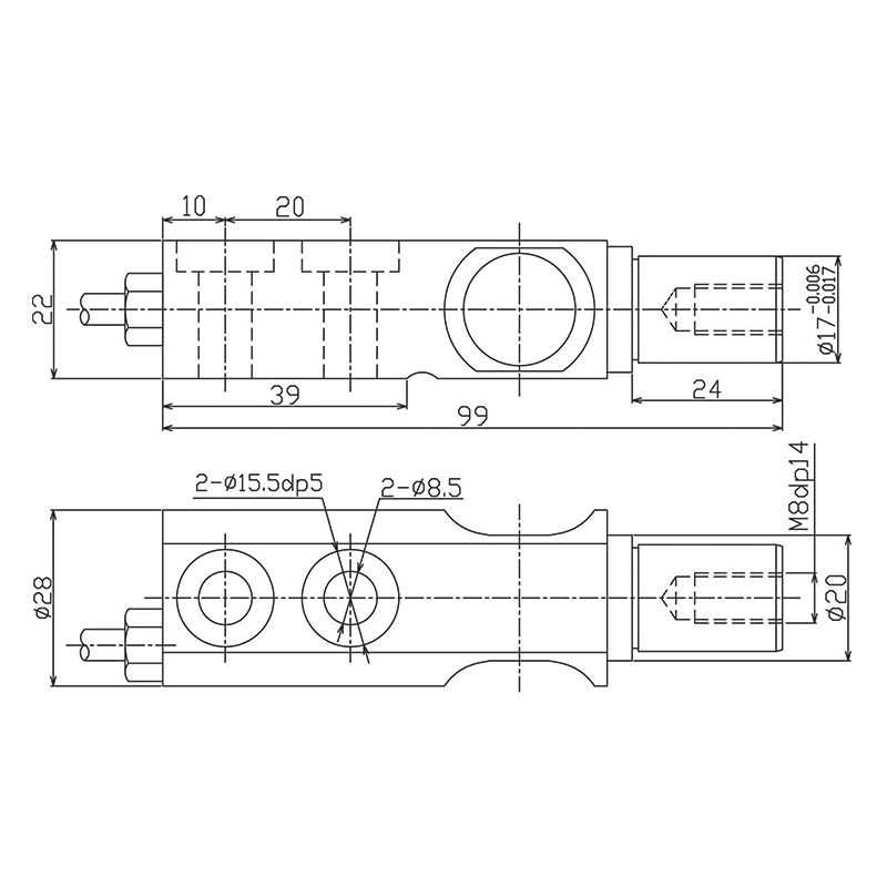 SK Cantilever Online Measuring Tension Sensor