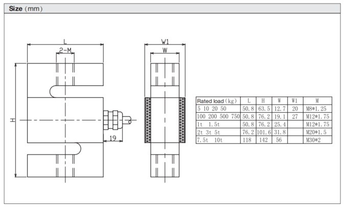 STE S Type Alloy Steel Load Cell For Hopper Scales