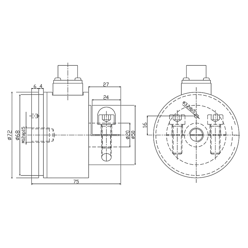 WLT Tension Sensor for Textile, Printing and Packaging Machinery