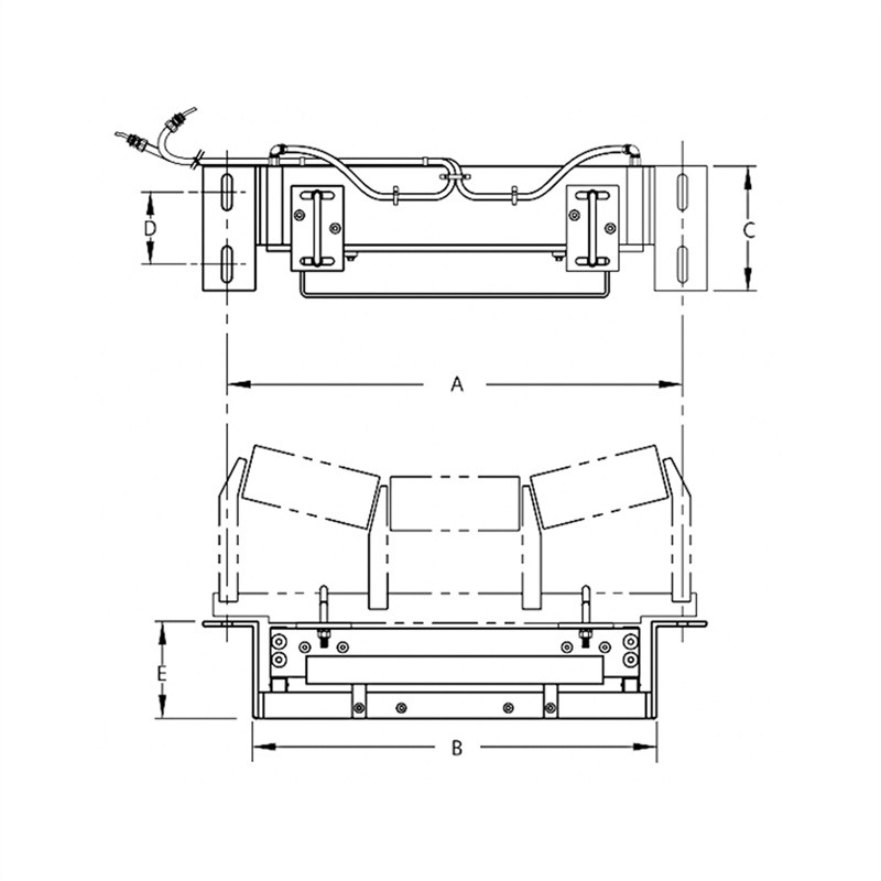 WR Dynamic Belt Scale For Iron And Steel Chemical Industry