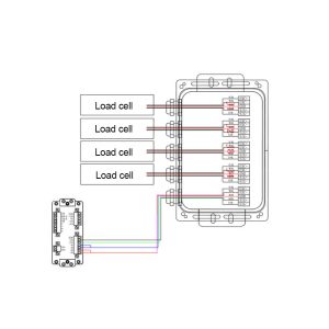 Junction Box JB-154S with Potentiometer for Load Cells